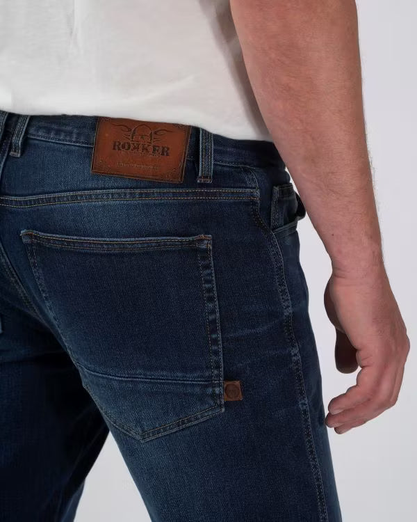 ROKKERTECH Tapered Slim Dark Blue Rokker