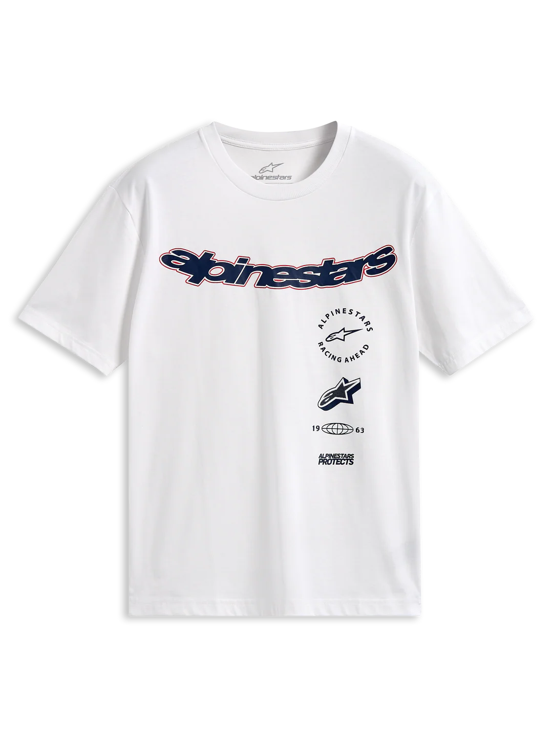 Alpinestars T-Shirt Abus SS CSF Hvid