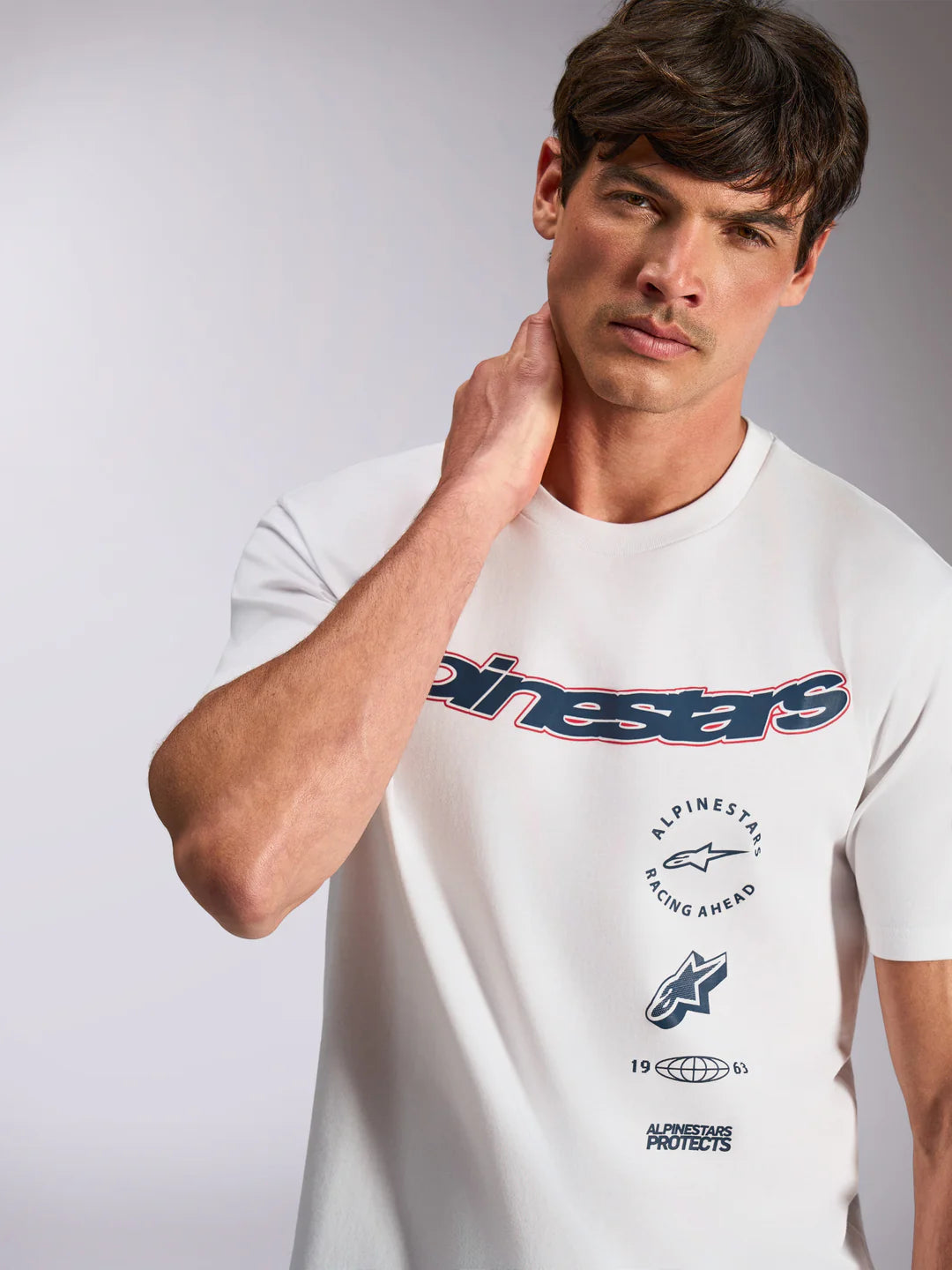 Alpinestars T-Shirt Abus SS CSF Hvid