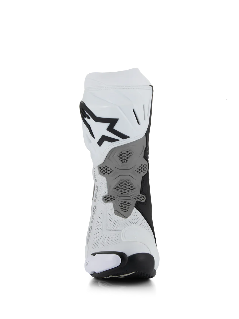 Alpinestars Supertech R Vented MC Støvler – White/Gray/Black
