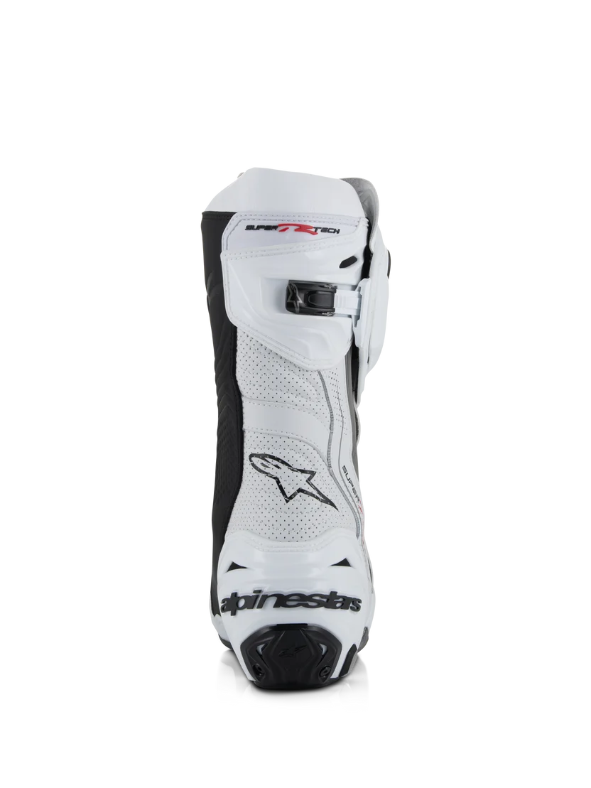 Alpinestars Supertech R Vented MC Støvler – White/Gray/Black
