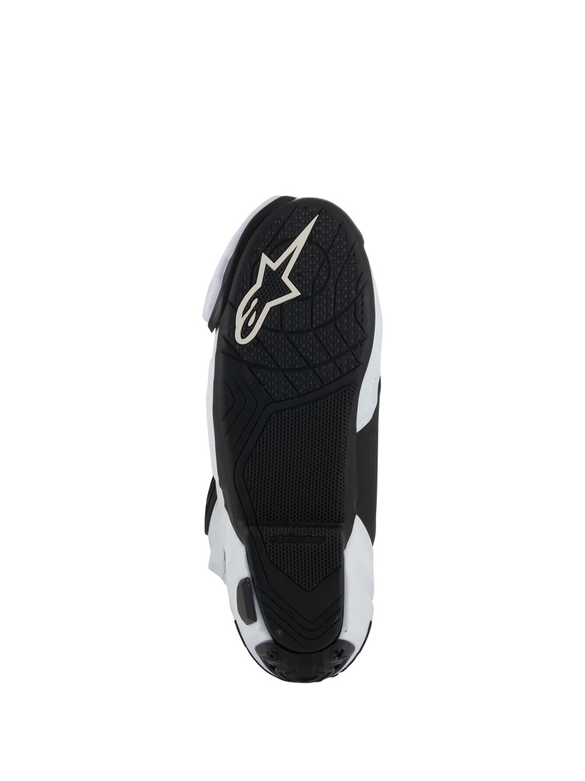 Alpinestars Supertech R Vented MC Støvler – White/Gray/Black