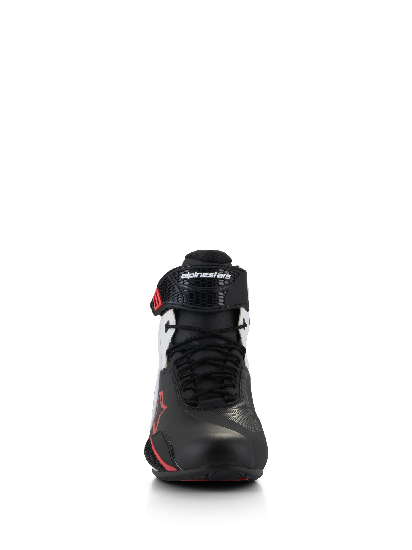 Alpinestars Faster-4 MC Sko Sort/Hvid/Rød