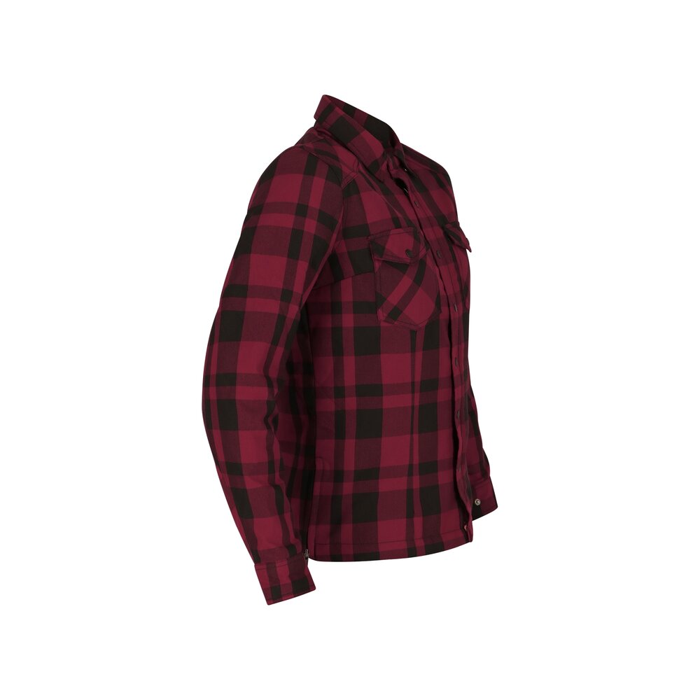 Richa Forest Dame MC-skjorte – Blå/Burgundy Richa