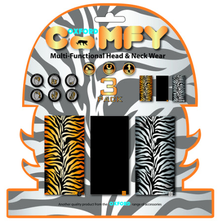 OXFORD Comfy 3-Pack Tiger Oxford