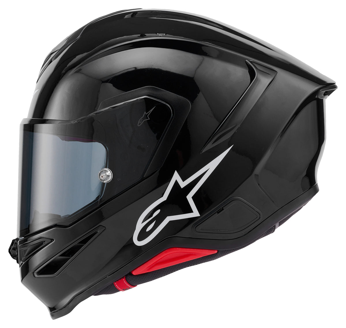 Alpinestars Supertech R7 Blank Sort MC Hjelm
