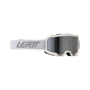 Leatt Velocity 4.5 Iriz MX Brille – White / Silver 50% VLT