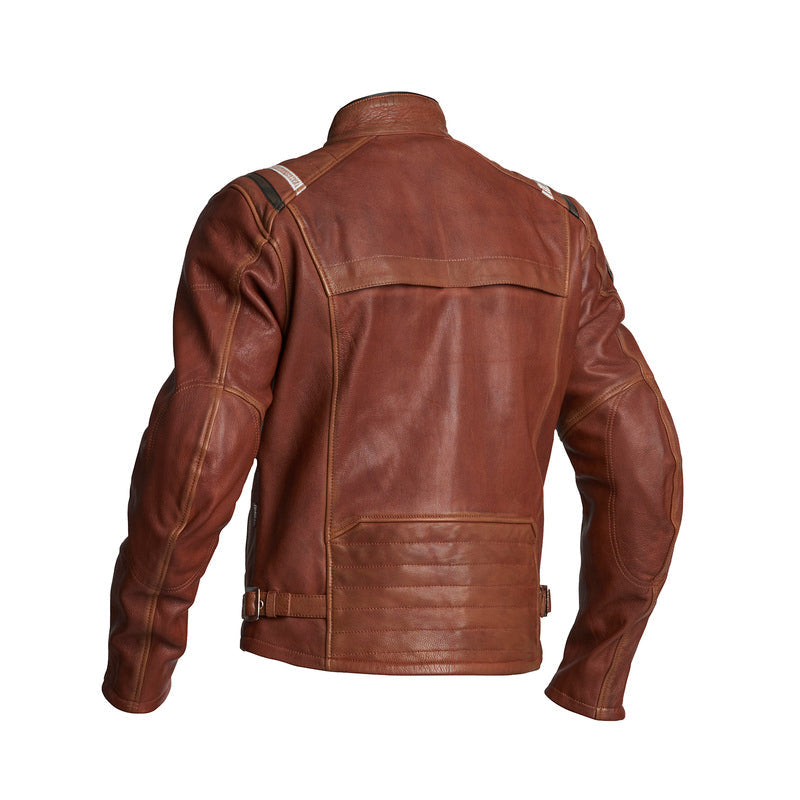 HALVARSSONS Læder Jakke Skalltorp Cognac Halvarssons