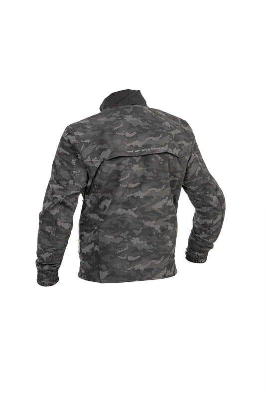 LINDSTRANDS Tekstil Frisen Sort/Reflekterende pattern Lindstrands