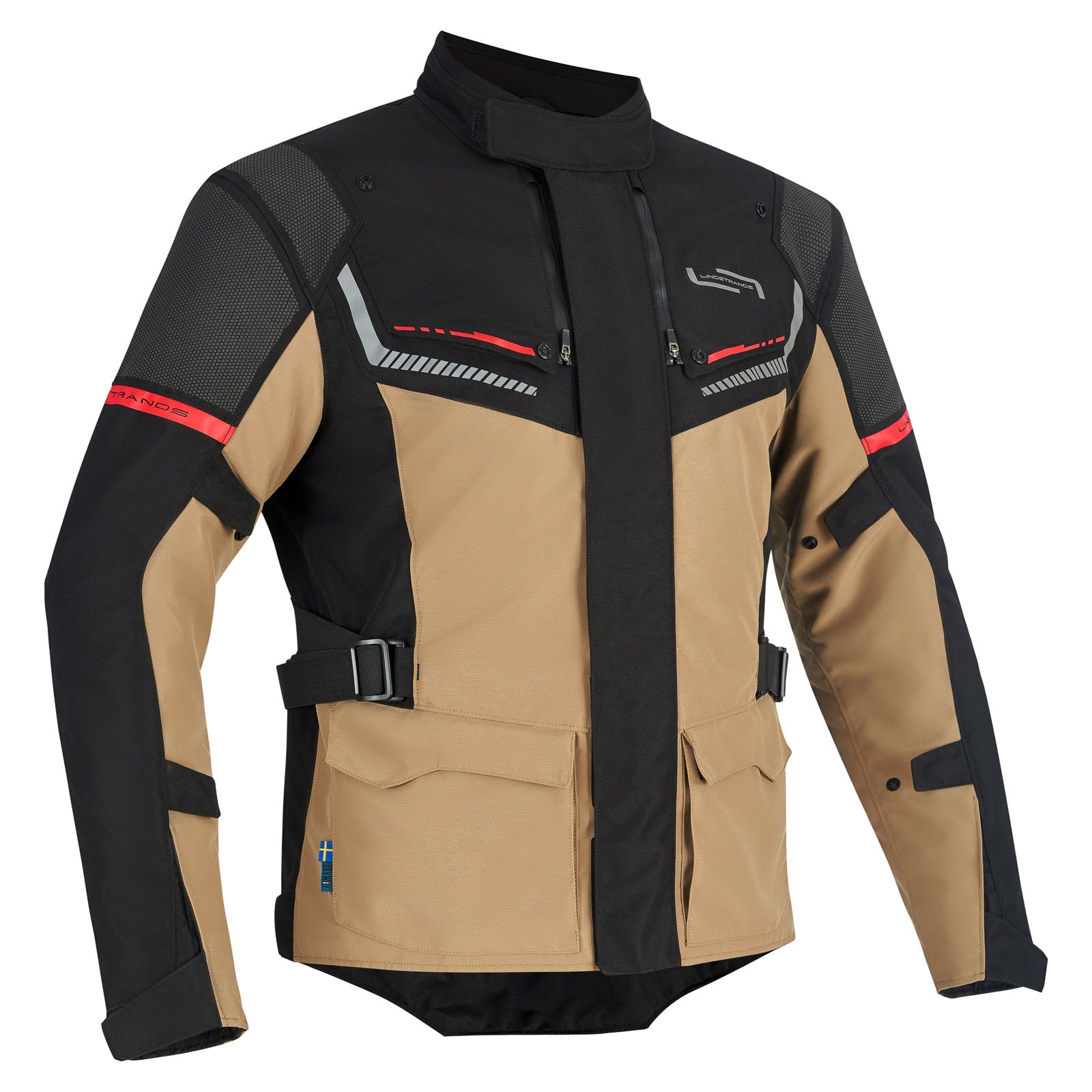 Lindstrands Sylarna MC Jakke Sand