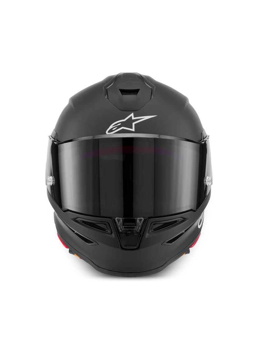 Alpinestars Supertech R7 Mat Sort MC Hjelm