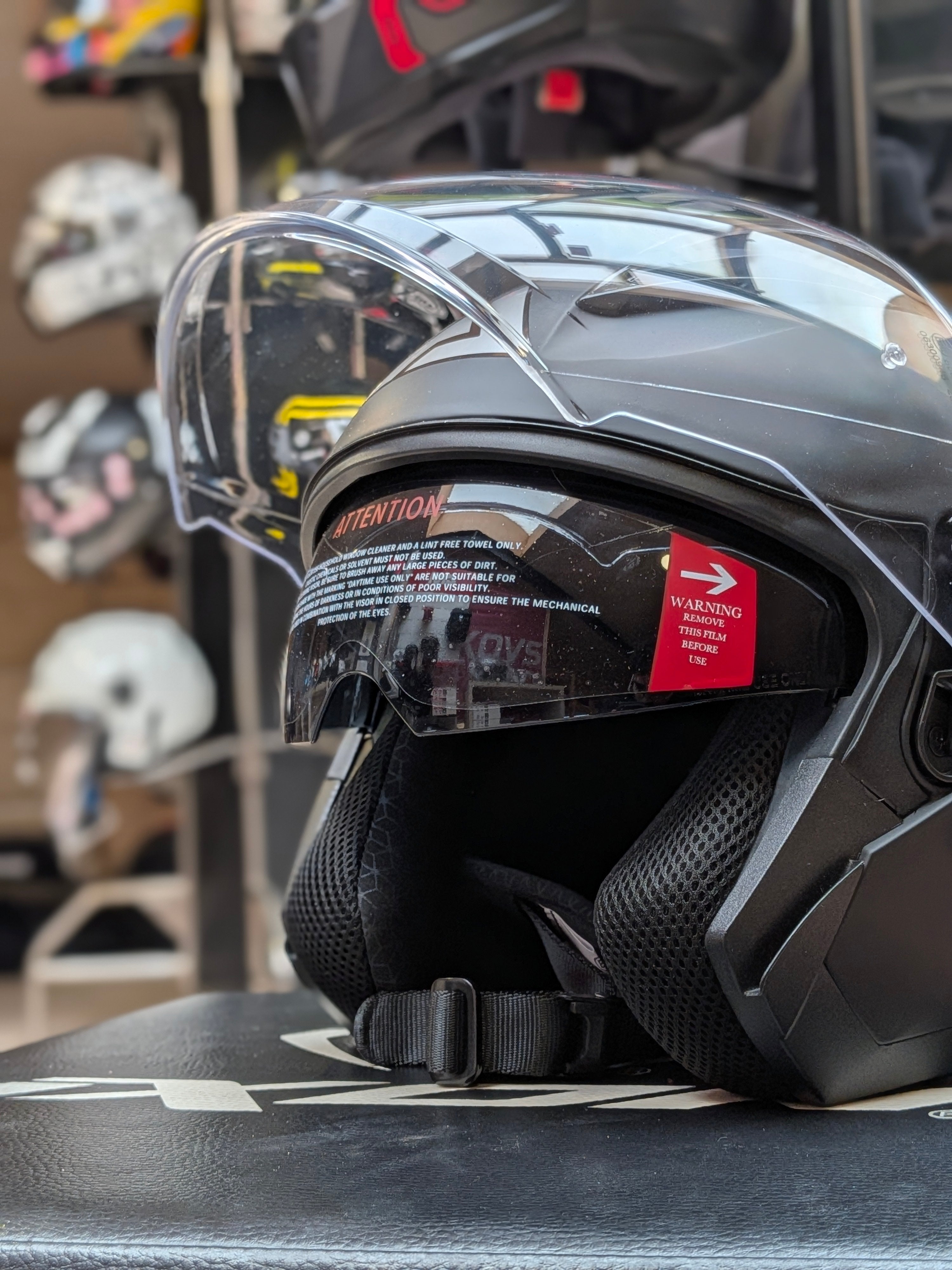 Apex Pilot Hjelme Matt Sort