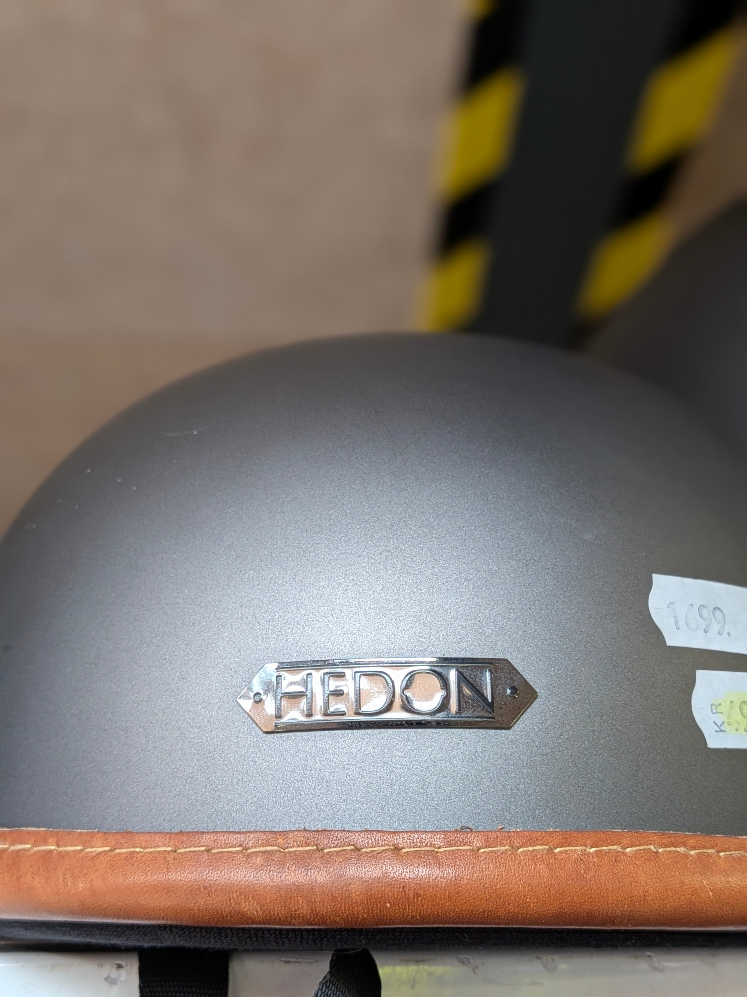 Hedon Jet Hjelm Grå