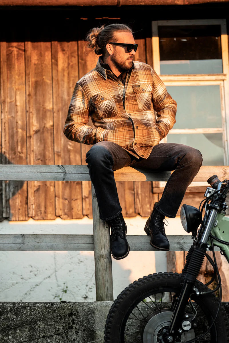 Rokker Houston Rider Shirt Camel