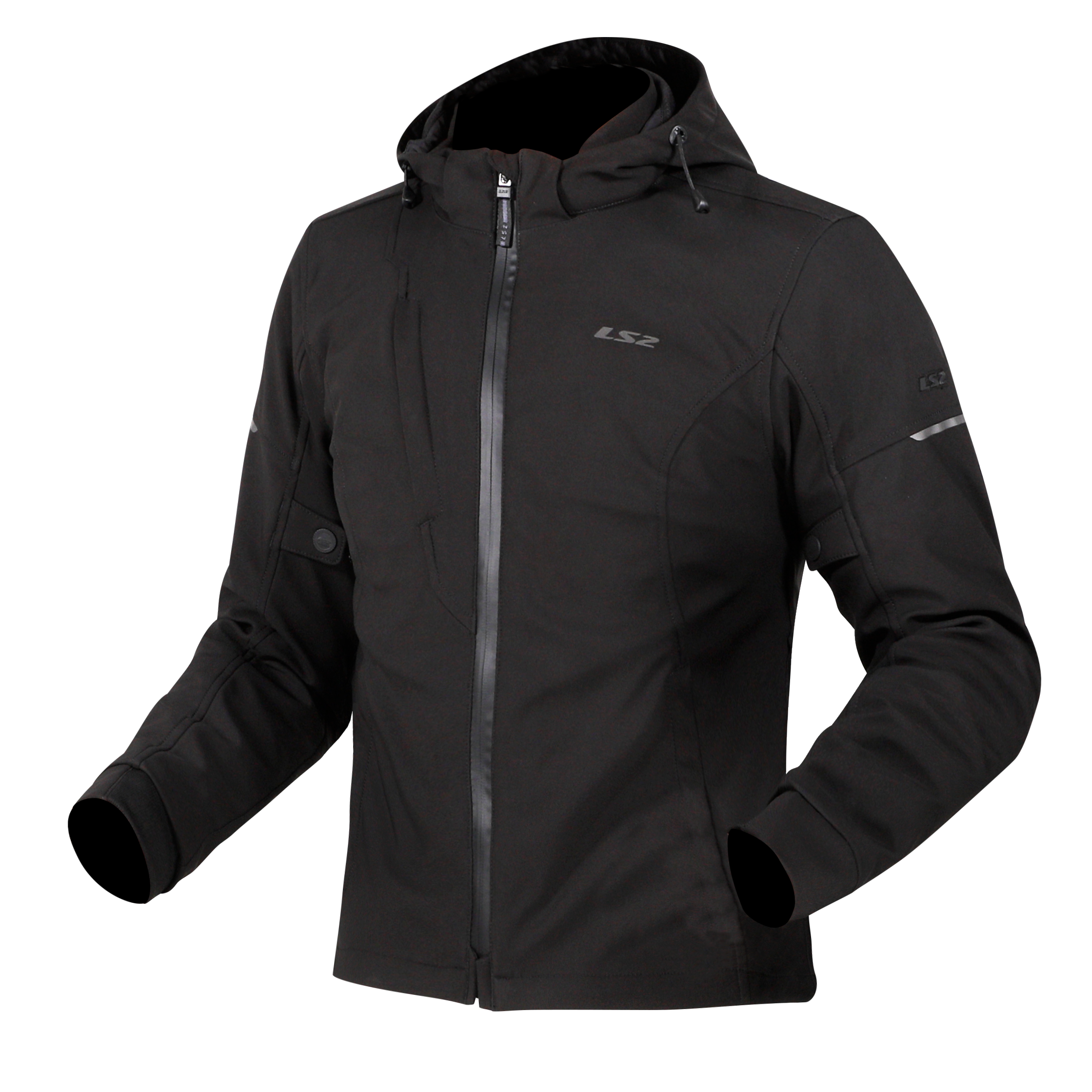 LS2 BOLTON Dame Jakke sort LS2