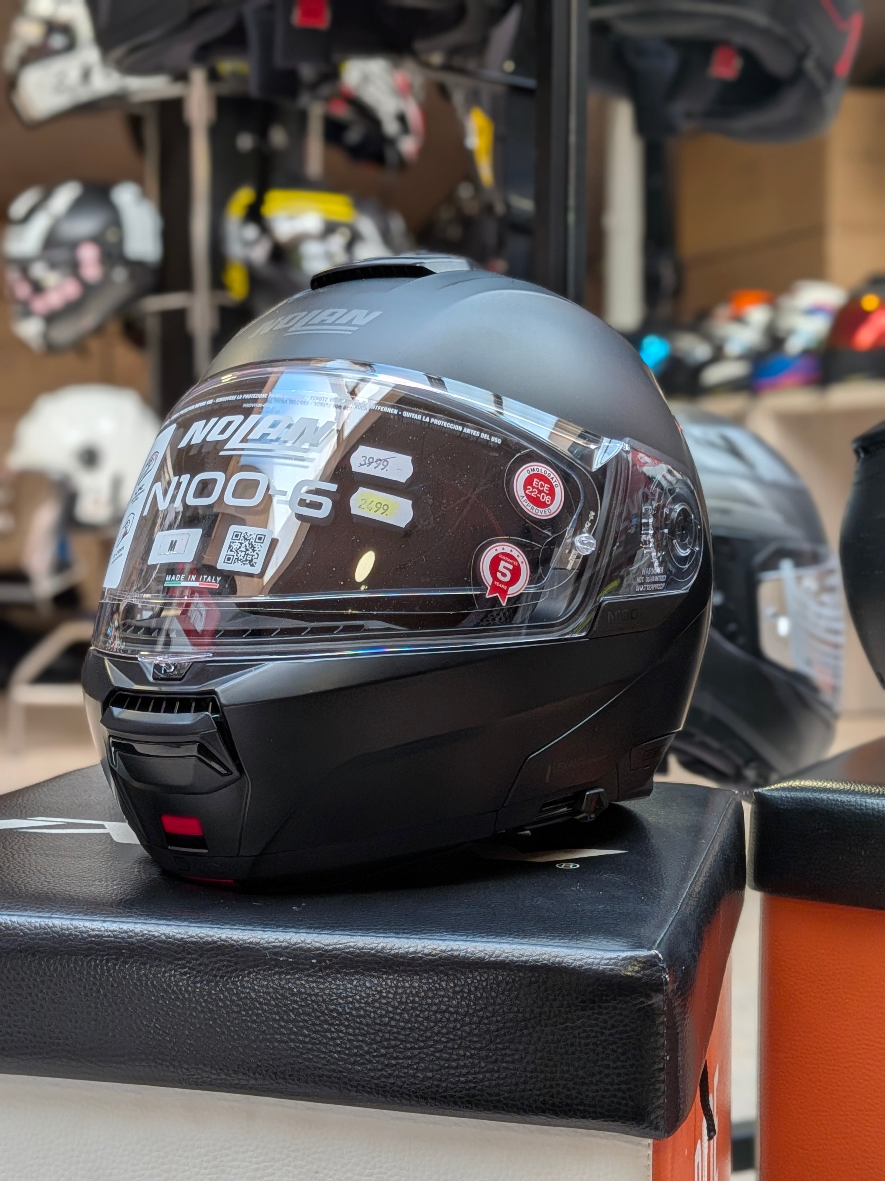 Nolan N100-6 Flip Up Hjelm