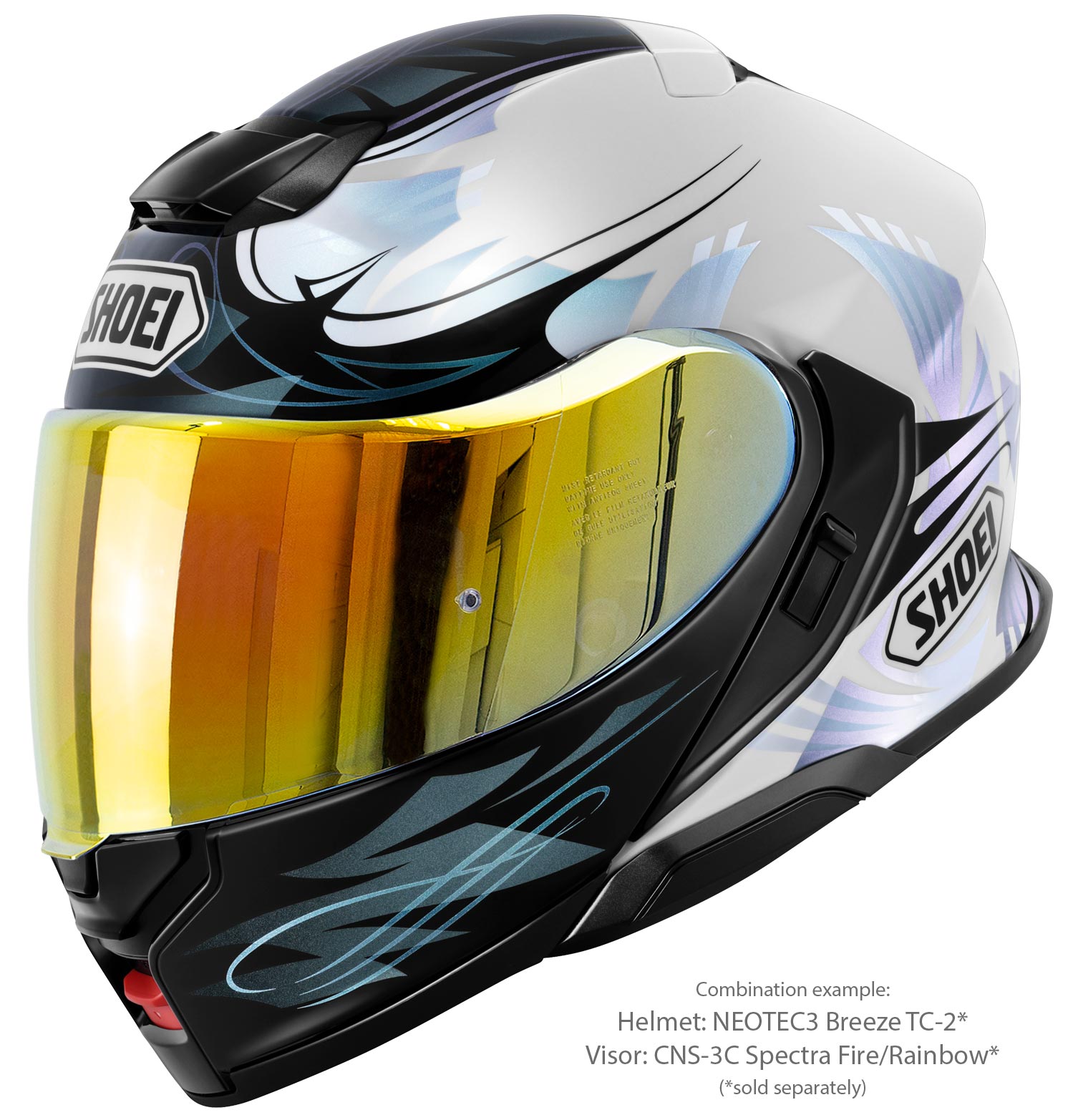 Shoei Neotec 3 Breeze TC-2 Flip Up MC Hjelme