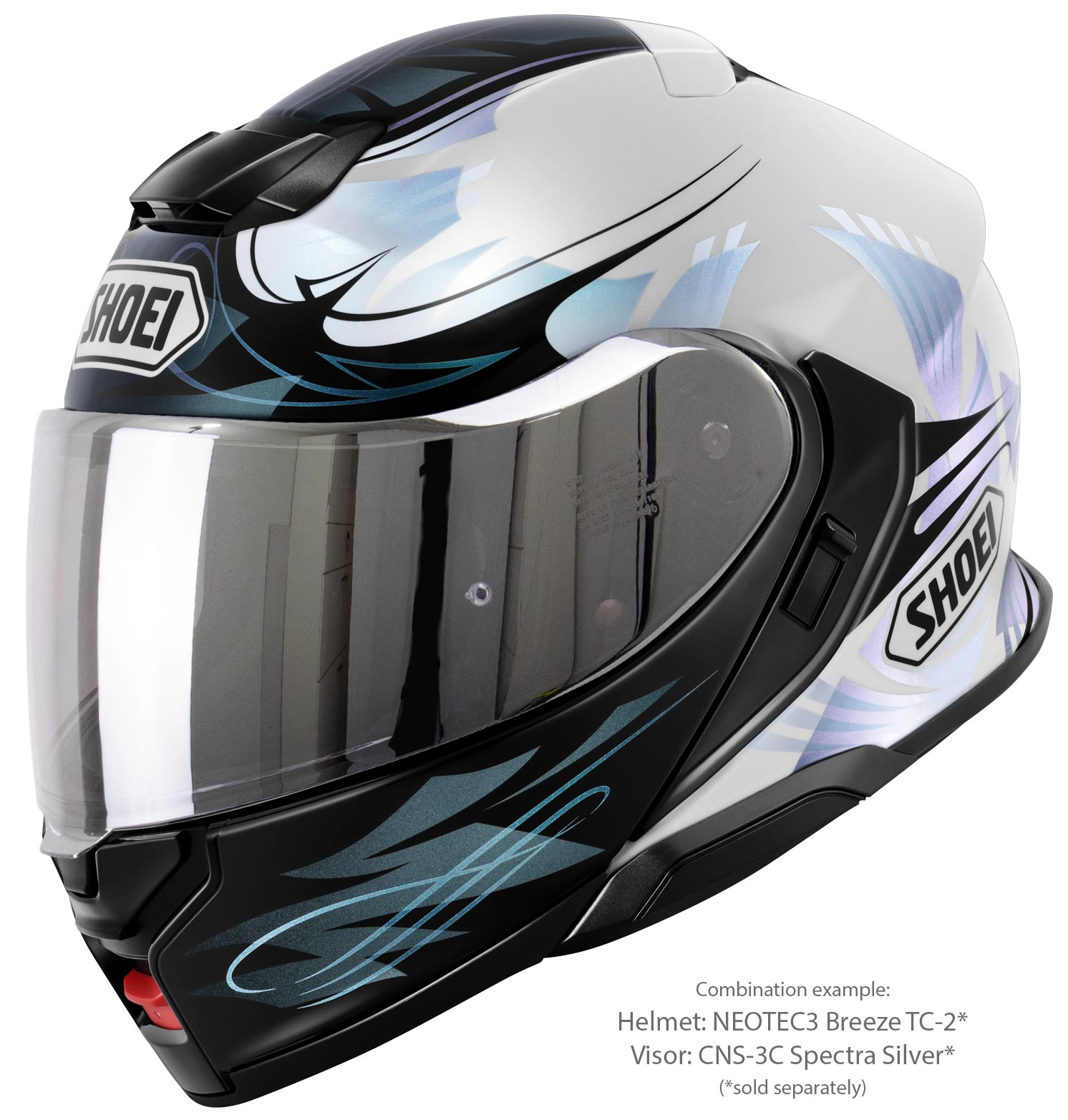 Shoei Neotec 3 Breeze TC-2 Flip Up MC Hjelme