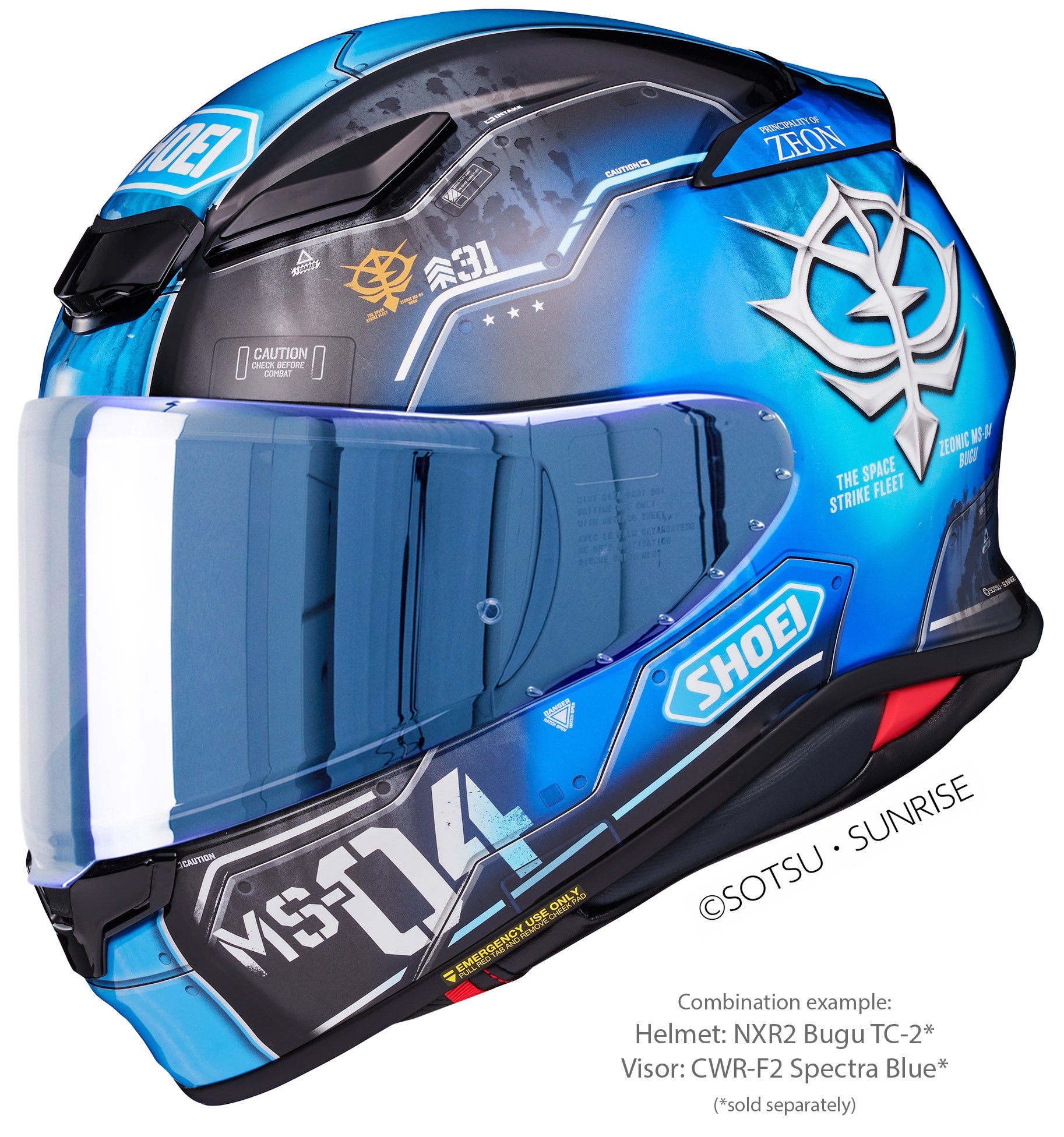 CWR-F2 WITH PIN SPECTRA BLUE