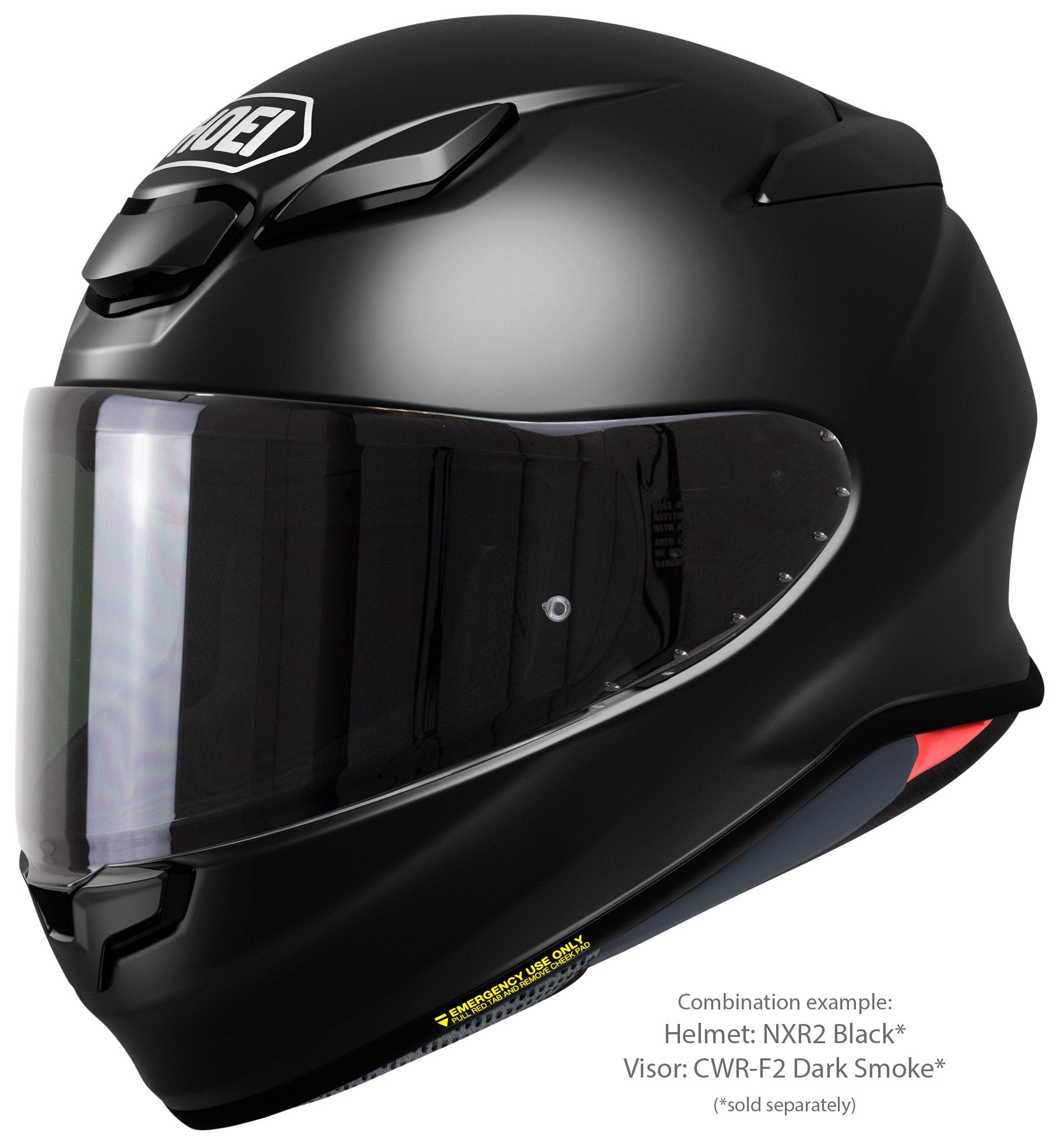 NXR2 Black Shoei