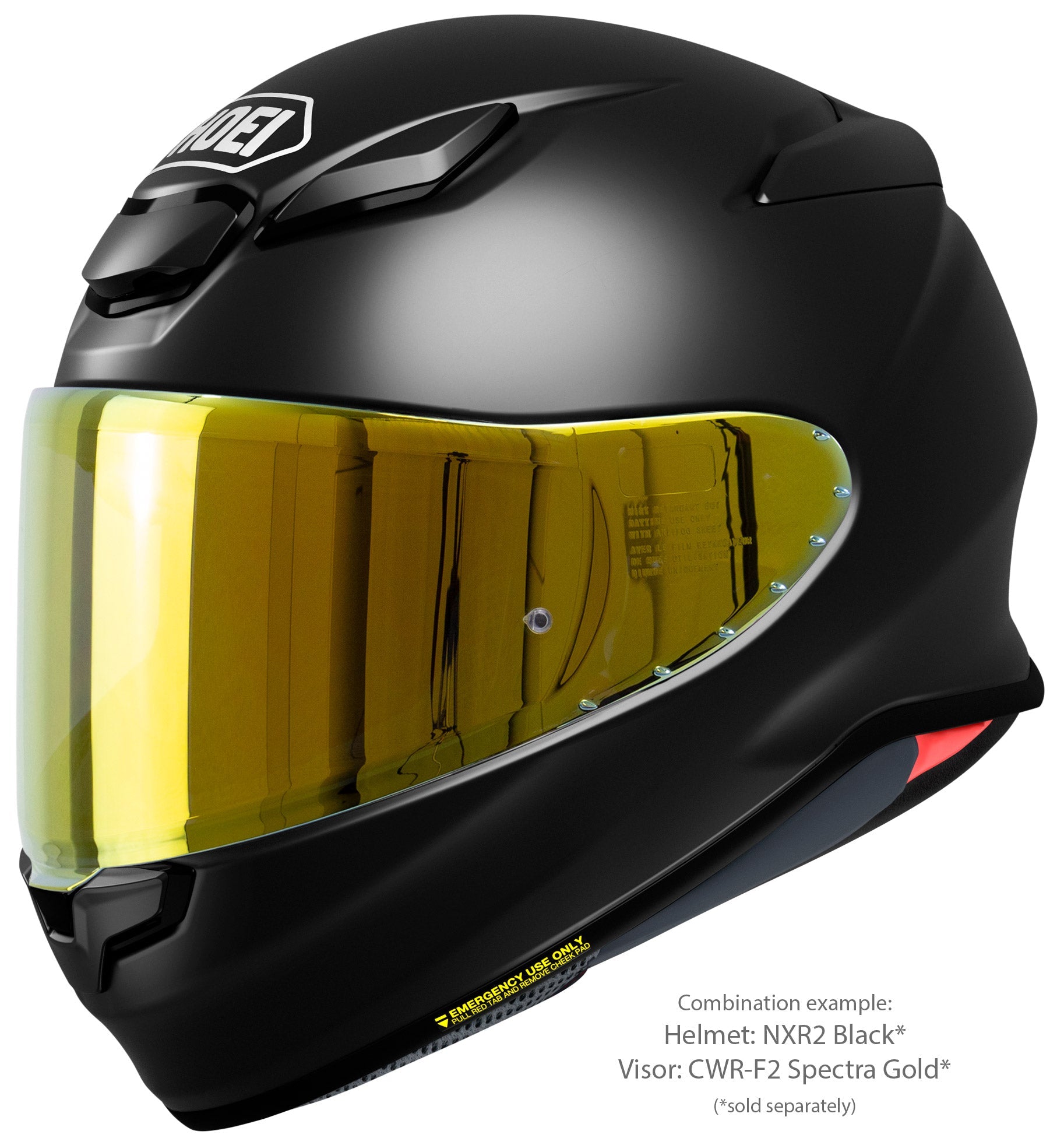 NXR2 Black Shoei