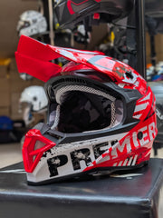Premier MX-Hjelm Kompositfibre