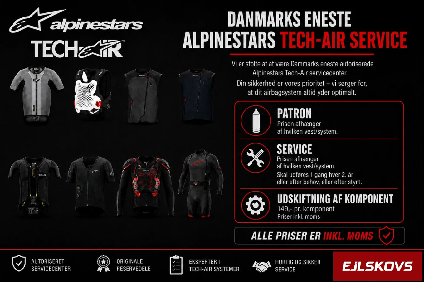 Alpinestars Tech Air Service