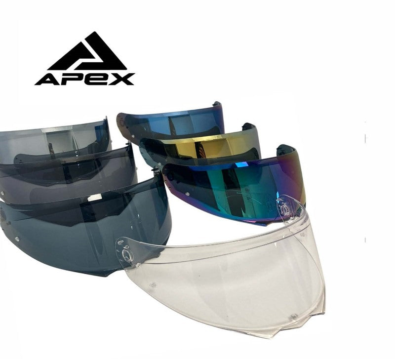 APEX MT300 Visir iridium pinlock Klar APEX