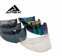 APEX FI200 Visor blue mirror pinlock ready APEX