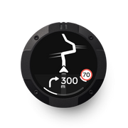 BEELINE Moto II GPS Sort Ejlskovs