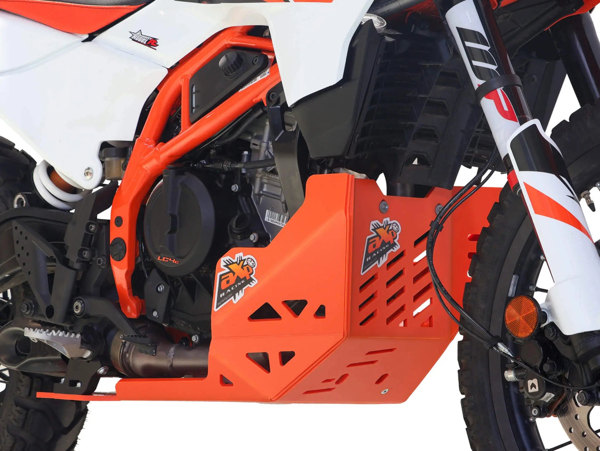 AXP Racing ADV Skid Plate KTM 390 Adventure R / X 2025 – Orange