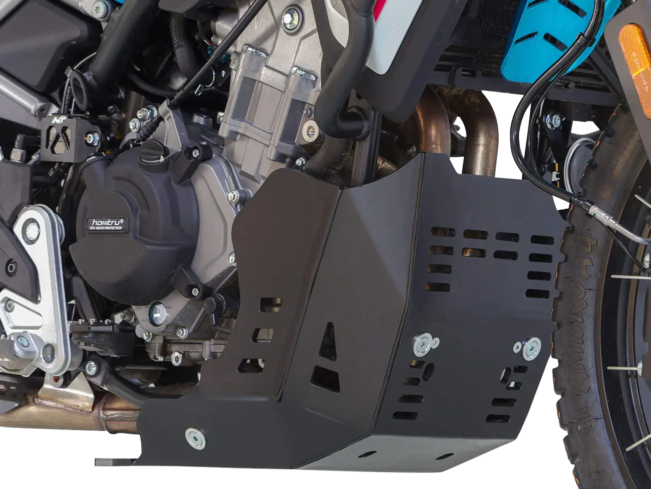AXP Racing ADV Skid Plate CFMOTO 450MT – 8 mm Motorbeskyttelse Sort