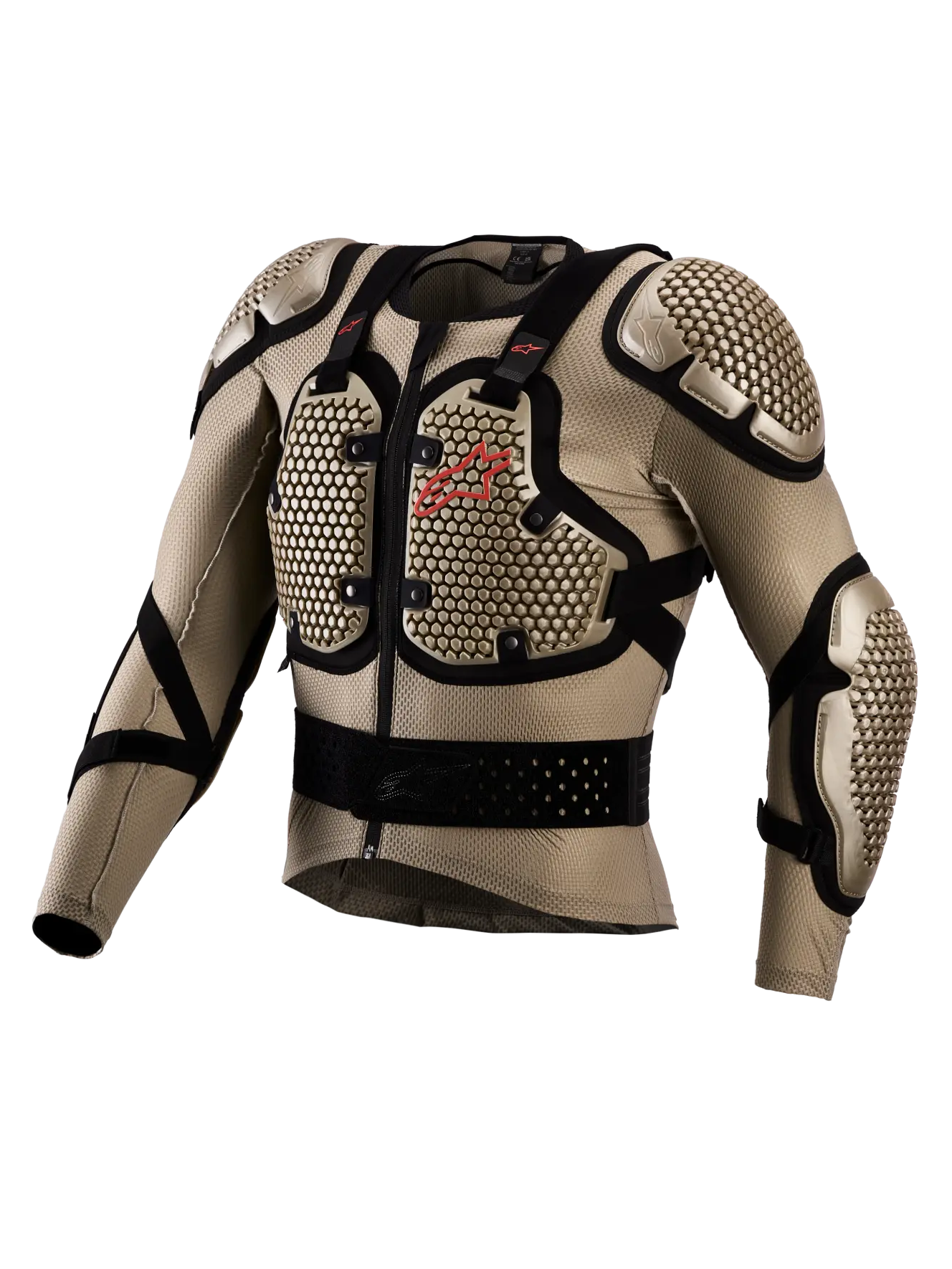 Alpinestars Bionic Action V3 MC / MX Beskyttelsesjakke Sand