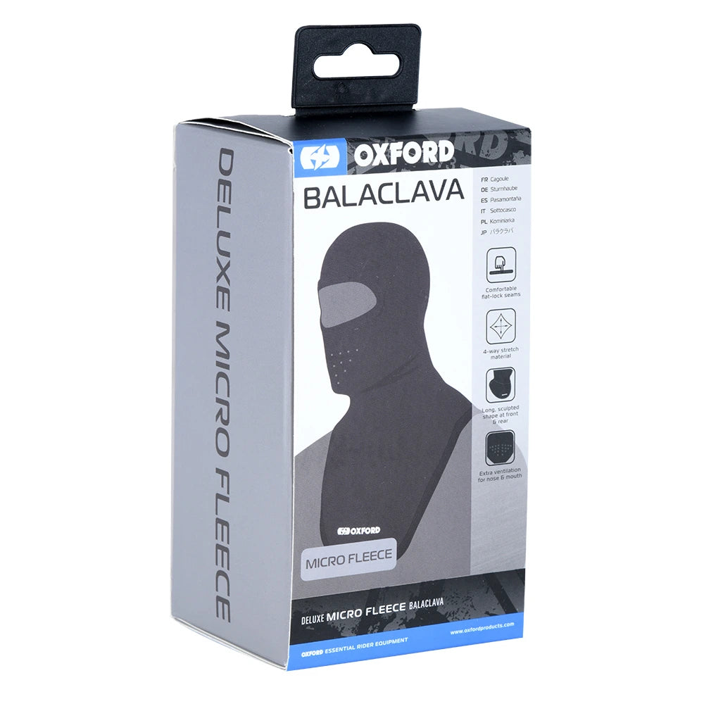 Oxford Deluxe Balaclava Micro Fleece Sort