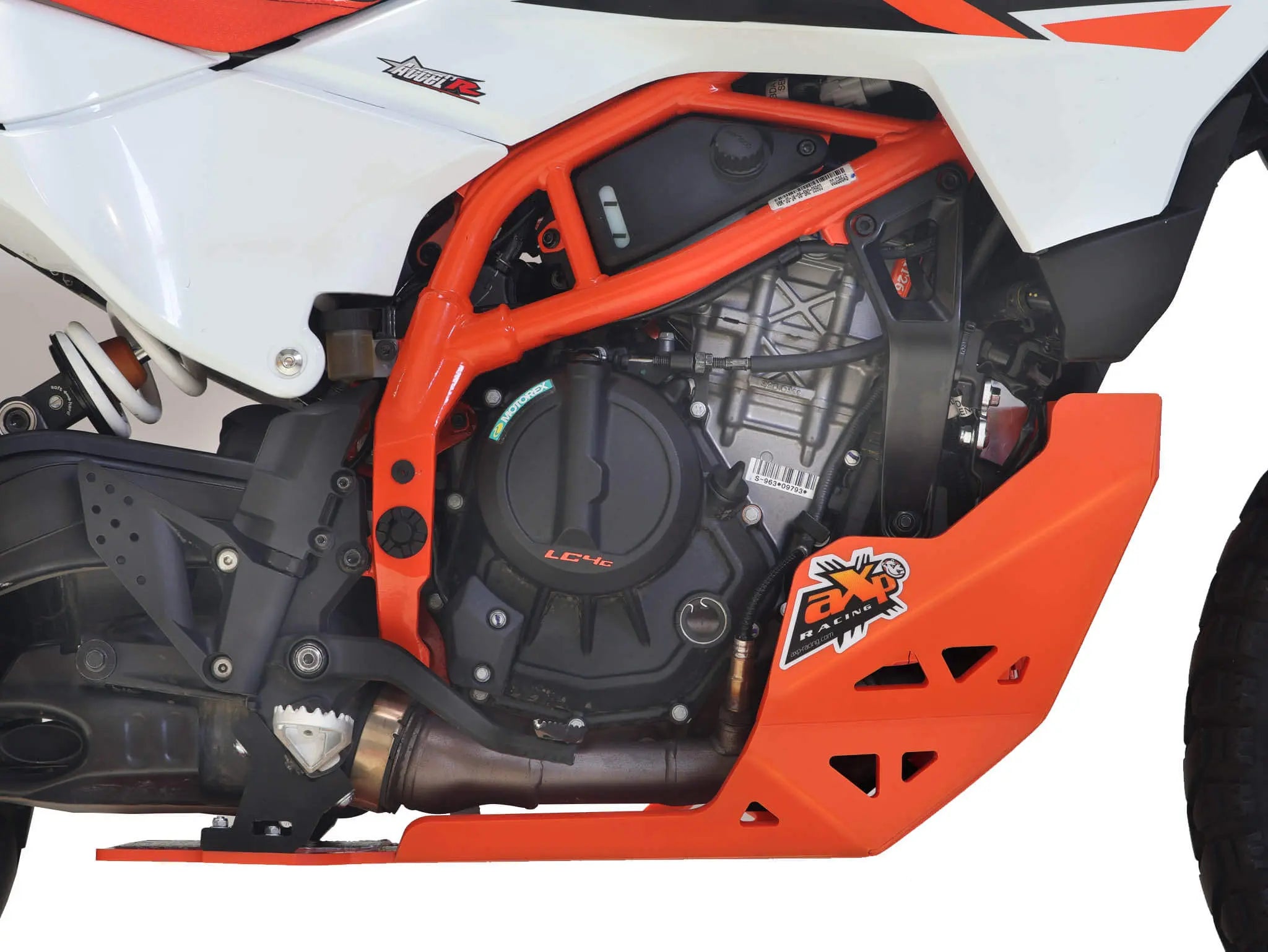 AXP Racing ADV Skid Plate KTM 390 Adventure R / X 2025 – Orange