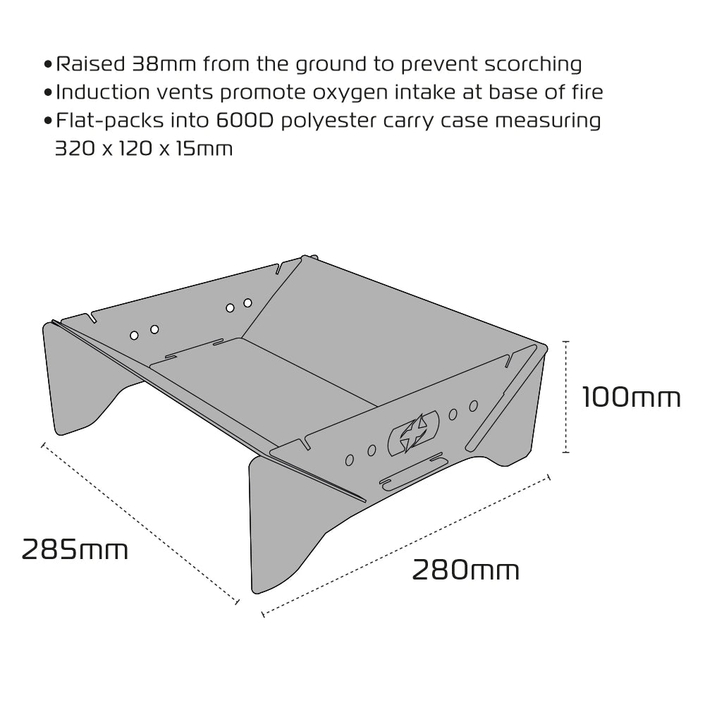 Oxford FirePit (med bæretaske) Oxford