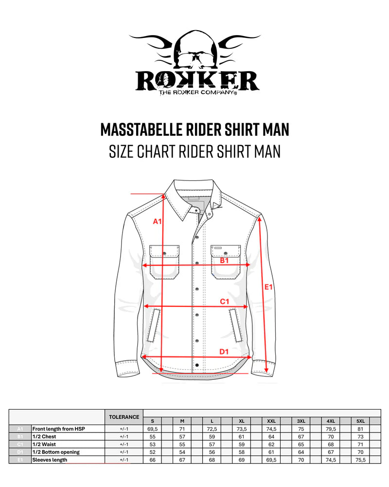 Rokker Houston Rider Shirt Camel