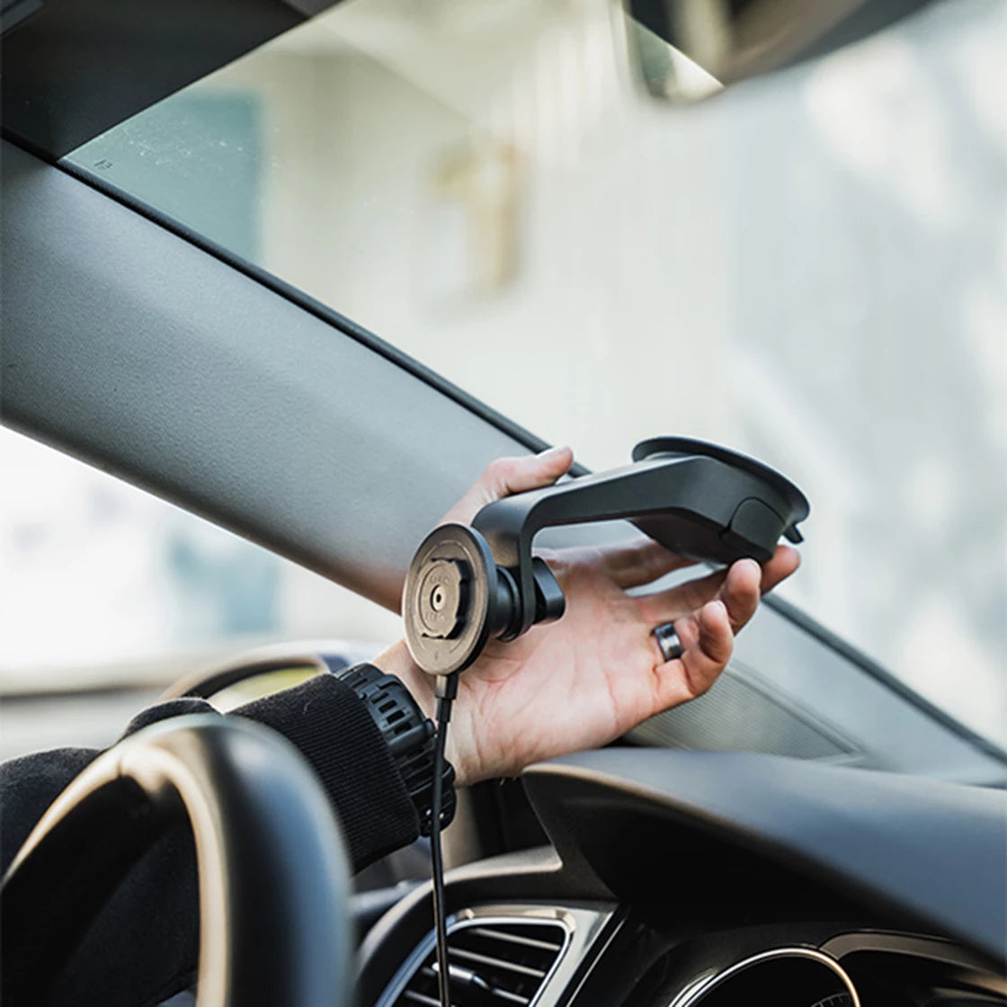 Quad Lock Bil Montering i rude V6